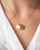 Gold Initial Pendants - On the Emma Chain