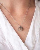 Silver Initial Pendants - On the Rose Chain